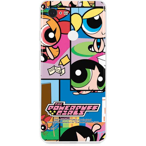 Cartoon Network Powerpuff Girls Patches Google Pixel 3 Skin